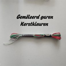 Gemêleerd garen Kerstkleuren