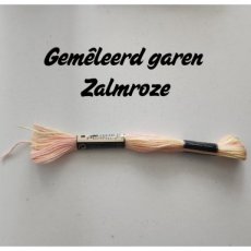 Gemêleerd garen Zalmroze