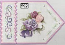 Patronen Pastel Roses Kit 592-596 592-596